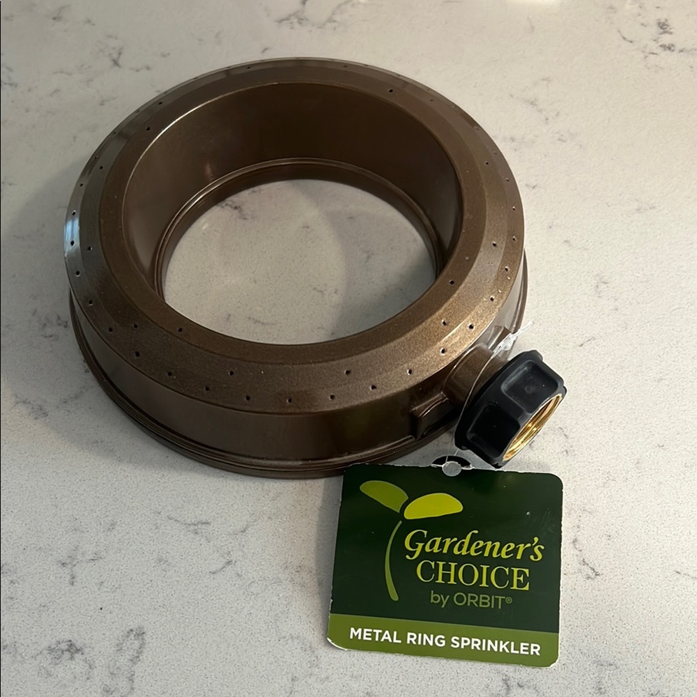 Metal Ring Sprinkler - Brown